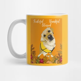 Puppy-In-Training Thanksgiving Mug